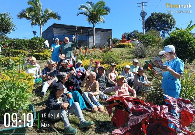 Actividades recreativas de los residentes